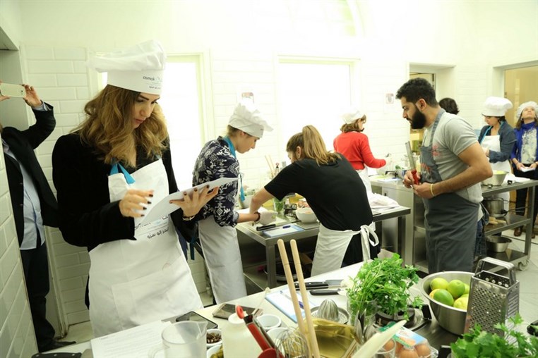 Asmak private cooking session at KitchenLab